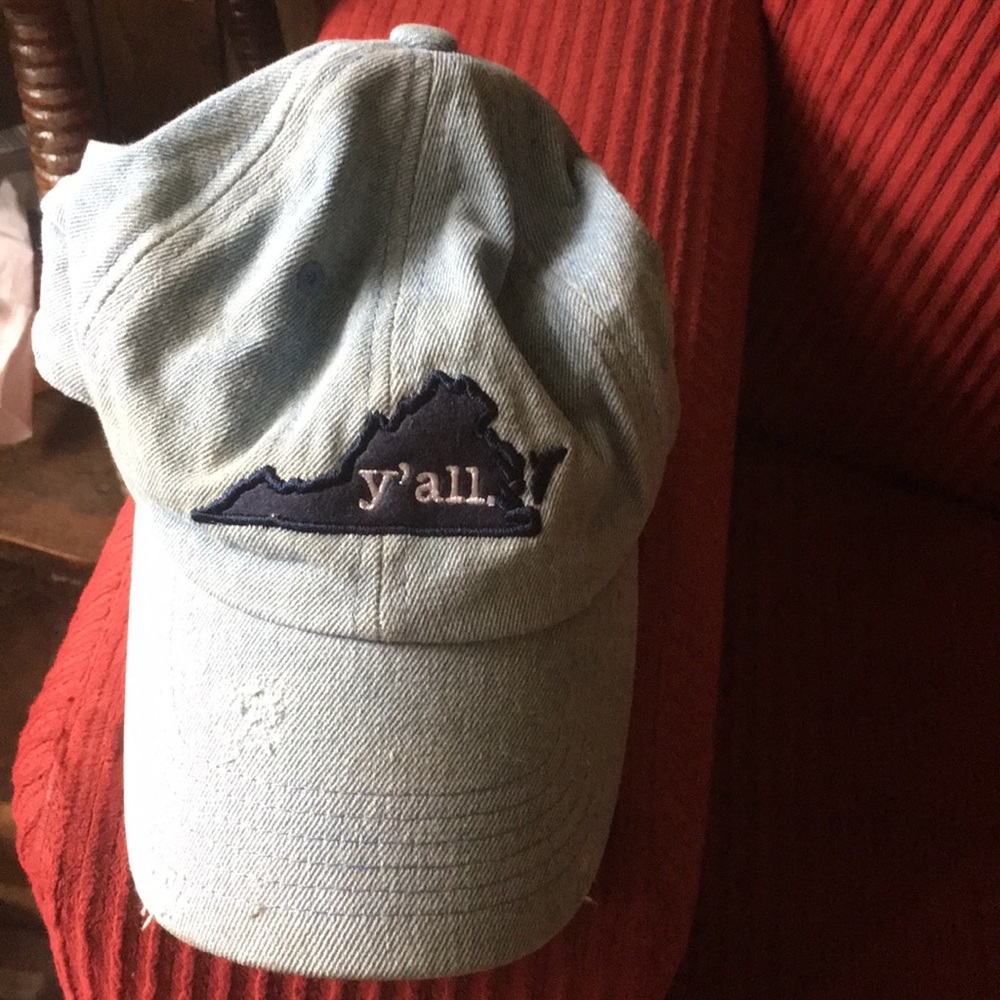 Light blue “Yall” Virginia Ballcap
